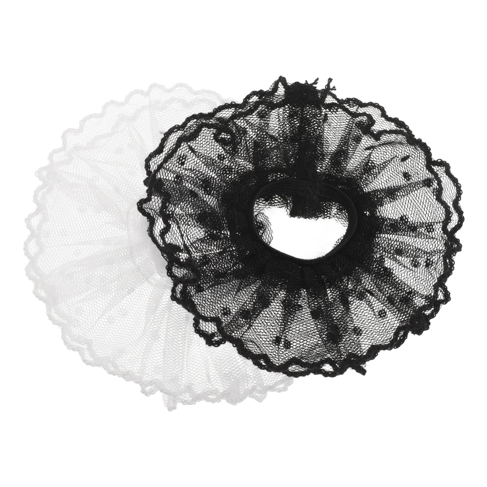 Conjunto de Roupas 2 Peças: Saia de Tule com Renda Feita à Mão para Fantasia de Brincadeira de Miniatura Acessórios de Vestir para Bebês