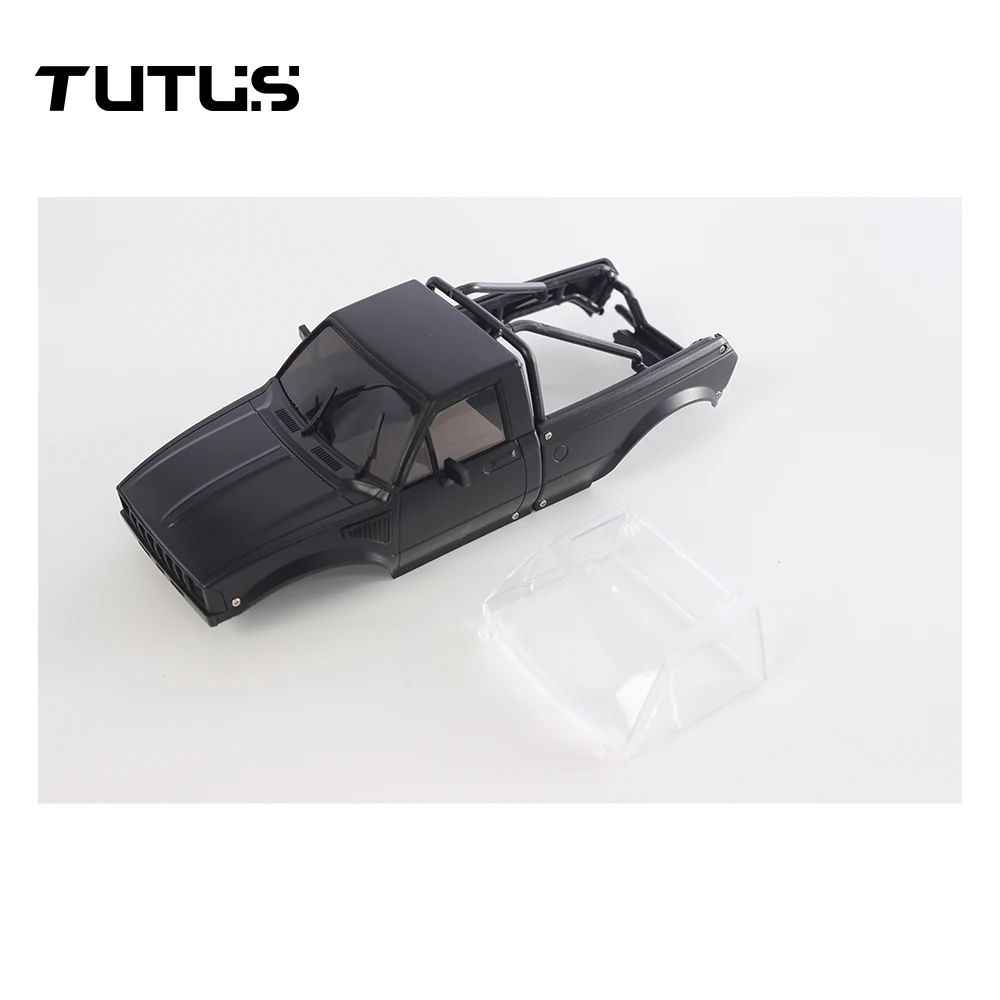 1/24 RC Car Clear Window Hard Body - Polycarbonate Transparent Parts for IR60-24 Pickup Truck DIY Paintable High Clarity