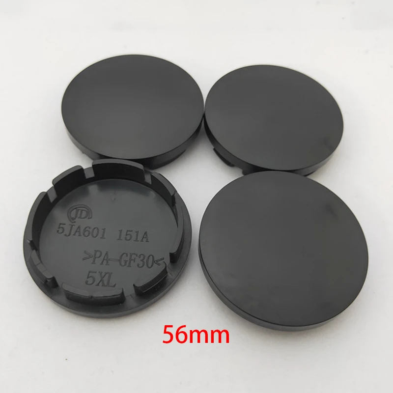 4Pcs/Set 56mm Universal  ABS Wheel Center Cap Wheels Tyre Car Wheel Center Cap Set Vehicles Cover Practical Durable High Quality