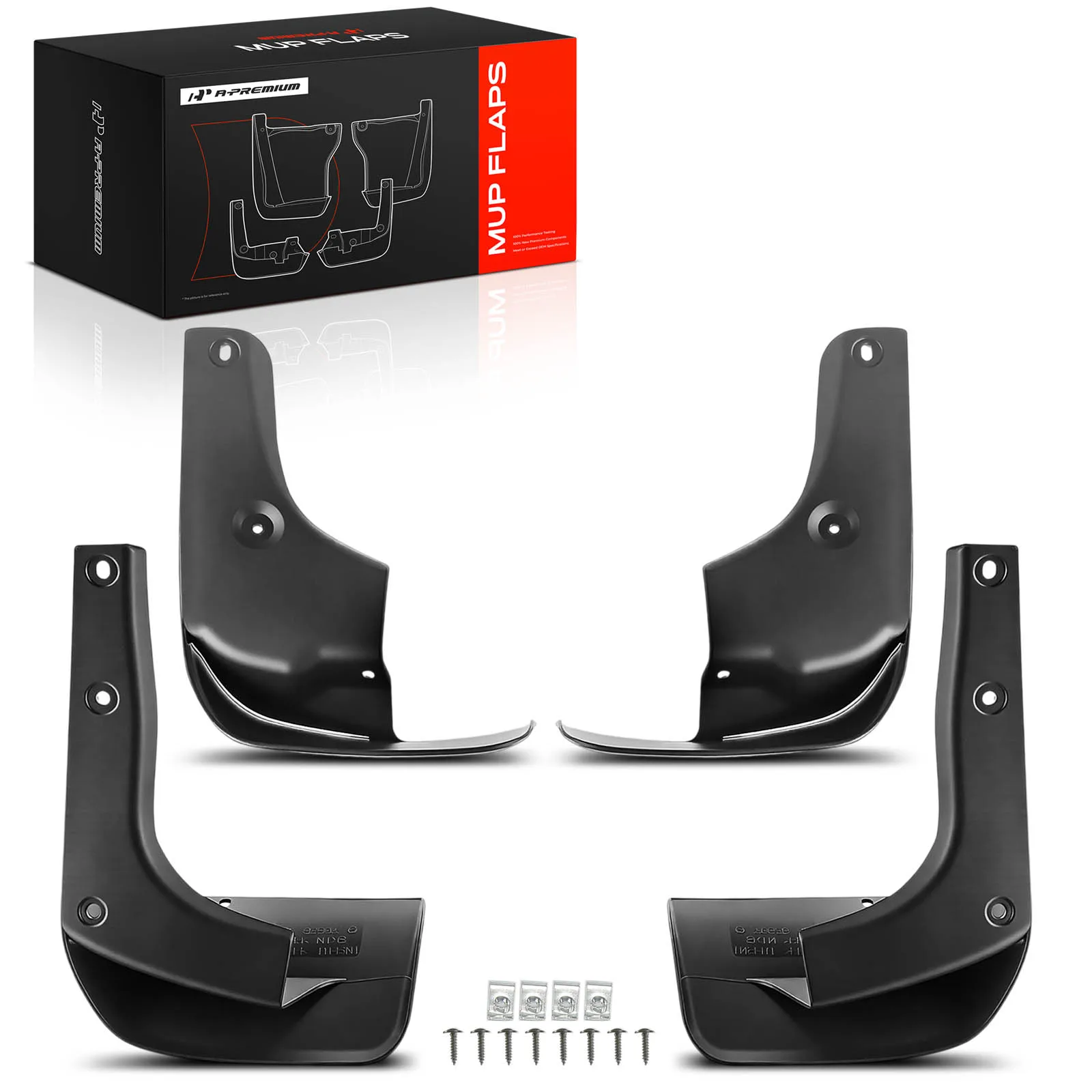 A-Premium 4Pcs Front & Rear Splash Guard Mud Flaps for Lexus RX330 2004-2006 RX350 2007-2009 RX400h 2006-2008