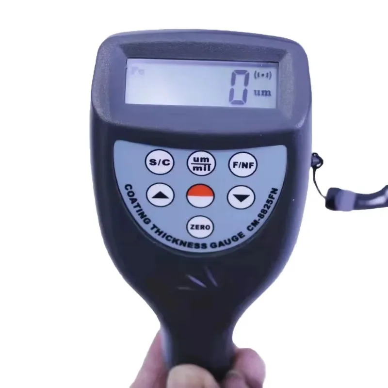 CM8825N Battery Operated Coating Detector For Plastic Test Minimum 5mm Curvature Radius Surface Inspection Measuring Device
