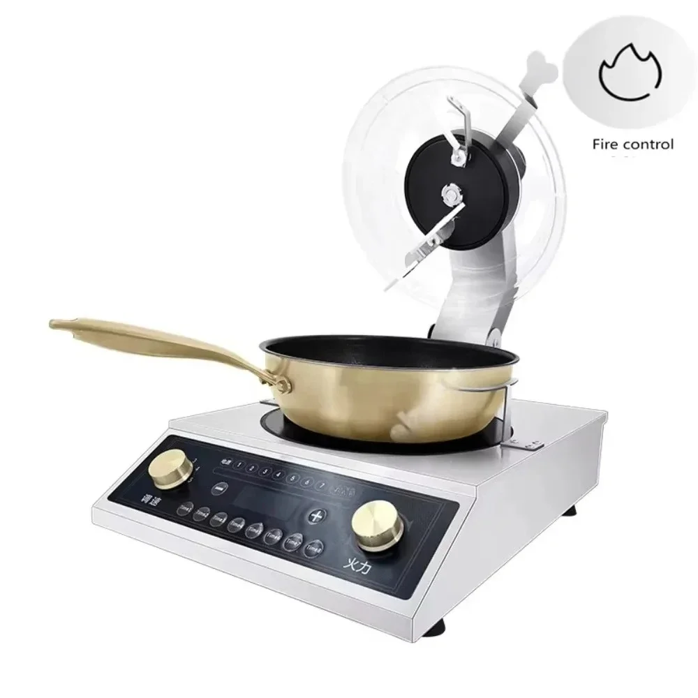 

Induction cooker 220V commercial electric cooker concave induction cooker single wok