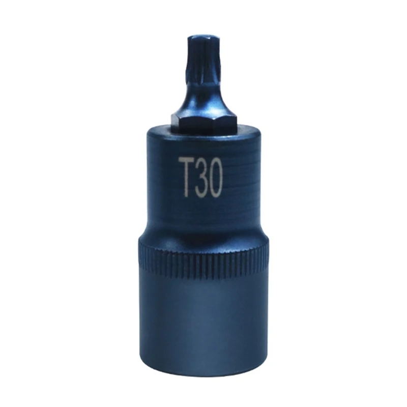 Punta destornillador Torx adaptador puntas enchufe pulgada T30 T40 T45 T50 T55 T60 T70