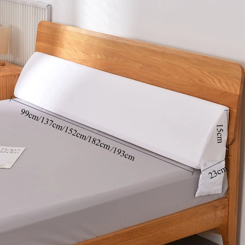 

Bed Wedge Pillow Bed Gap Filler Wedge Pillow Gap Filler for 0-7" Headboard/Mattress/Wall Gap Ergonomic Backrest Support Almohada