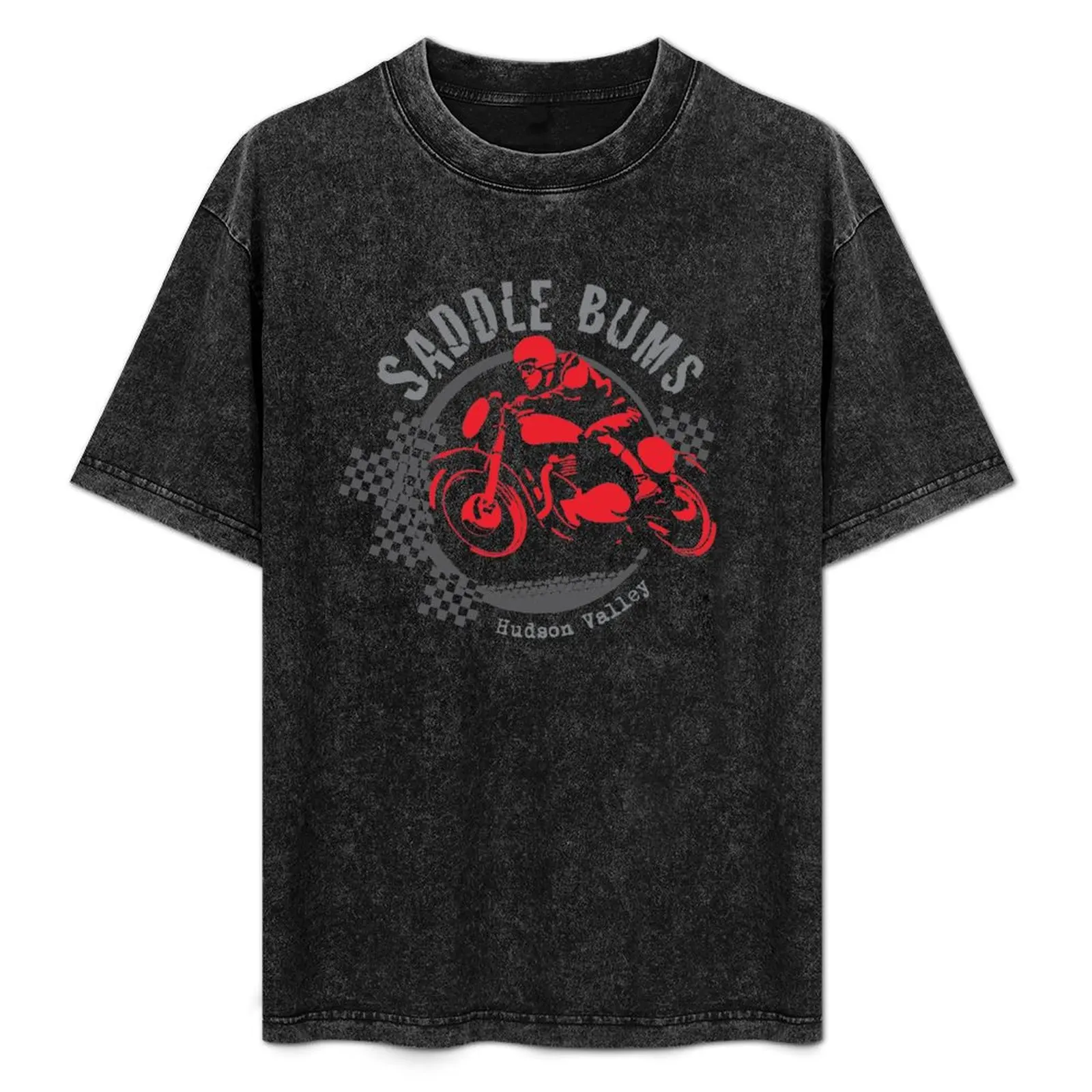 Saddle Bums -- Riding the Lower Hudson Valley and Beyond T-Shirt man clothes vintage clothes mens plain t shirts