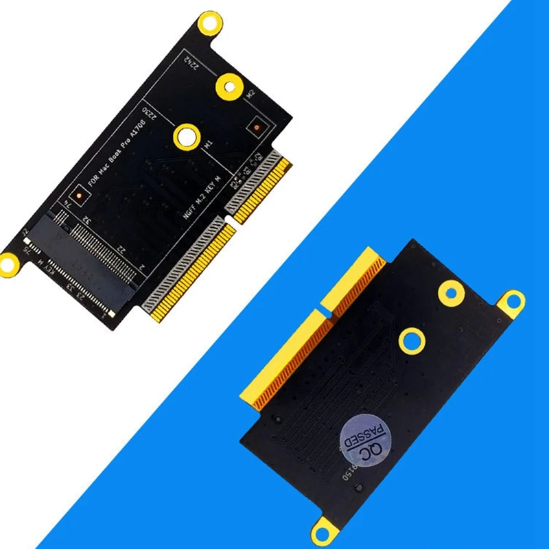 Adaptor SSD A1708, Nvme PCI Express PCIE ke NGFF M2 kartu adaptor SSD M.2 SSD untuk Apple Pro Retina 13In A1708 2016