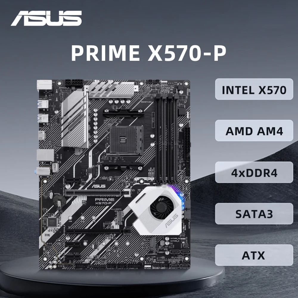 Asus Prime X570-P M… - image