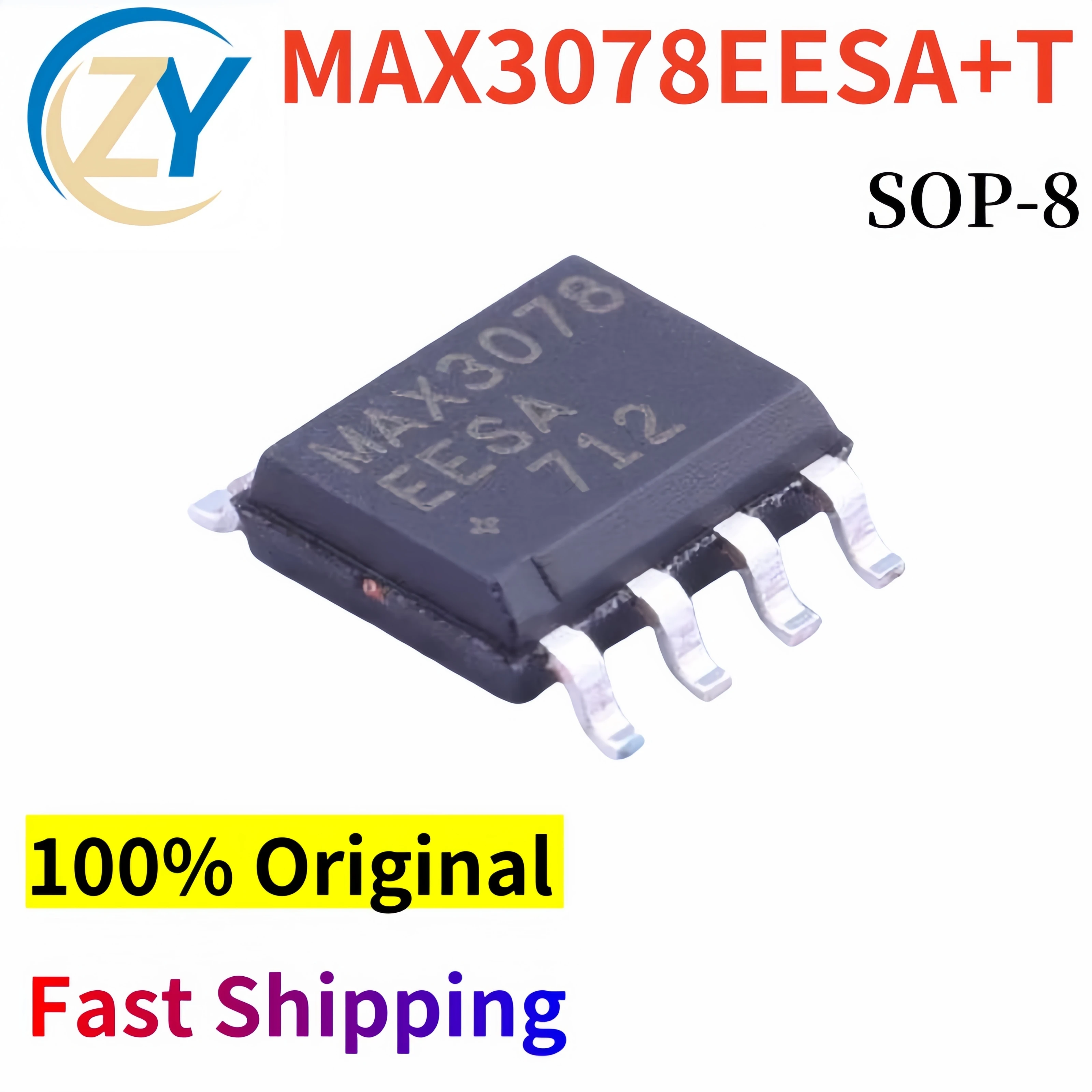 (5 Stück) MAX3078-Schnittstellen-ICs MAX3078EESA+T SOP8 16 MB/s 100 % Original und auf Lager