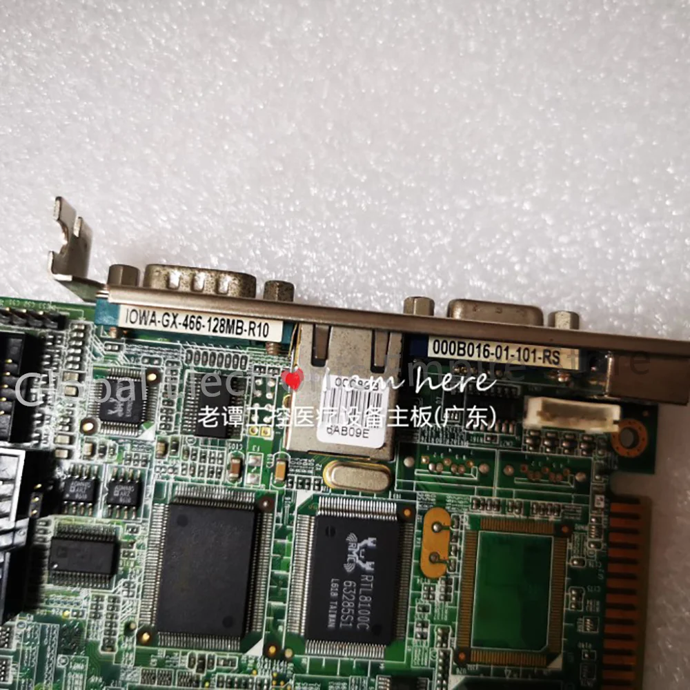 産業用制御医療用マザーボード IOWA-GX-466-128MB-R10 Rev: 1.0