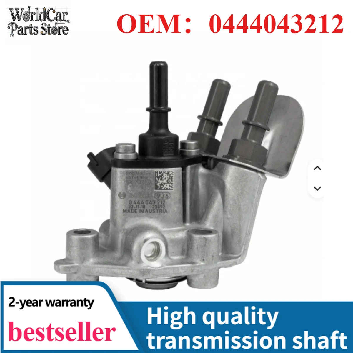

Top Quality Suitable for Iv Eco Euro VI Commercial Vehicles Urea Solution Nozzle, OEM：0444043212