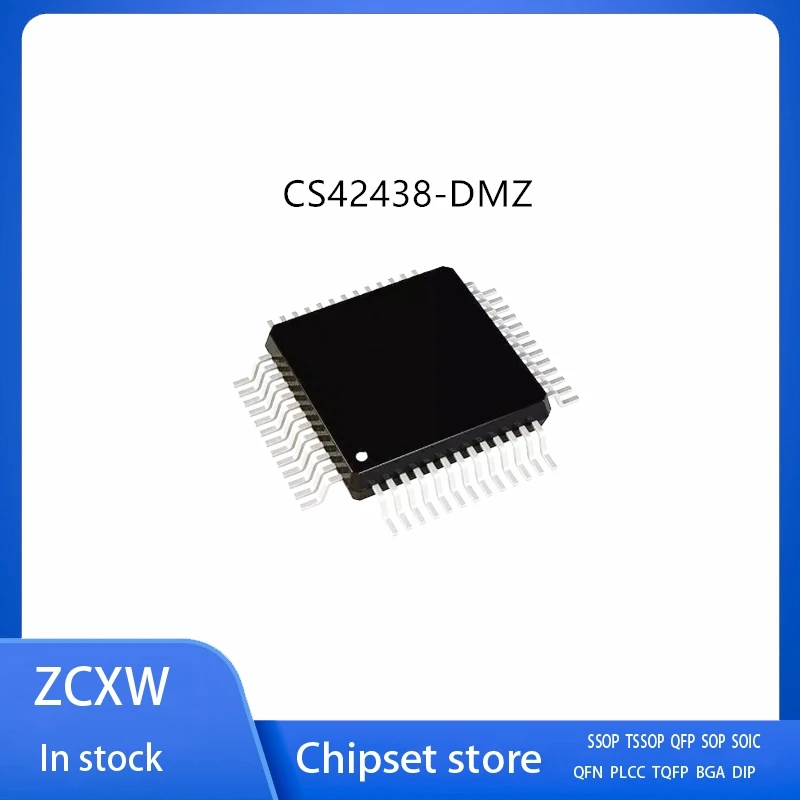 1개/묶음 CS42438  CS42438-DMZ QFP52