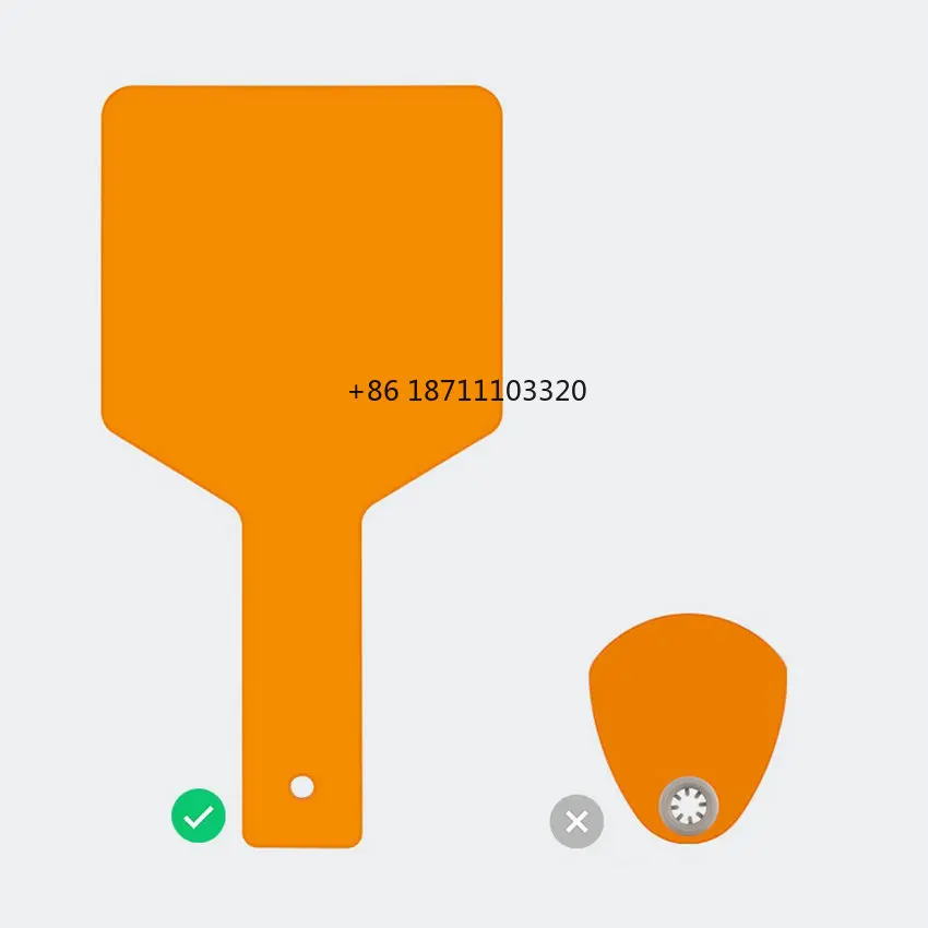 Imagem -02 - Cura Light Blocking Board para Proteger os Olhos Cura Luz Dental Laranja