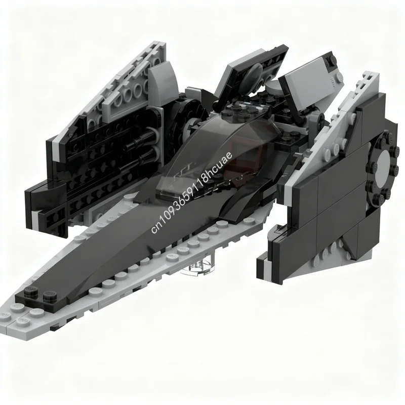 108-teiliges MOC Star Battle Präzisionsflügel-Set Imperial V Wing Modellbausatz Konstruktionsspielzeug Weihnachtsgeschenk-Idee Bildungsspielzeug