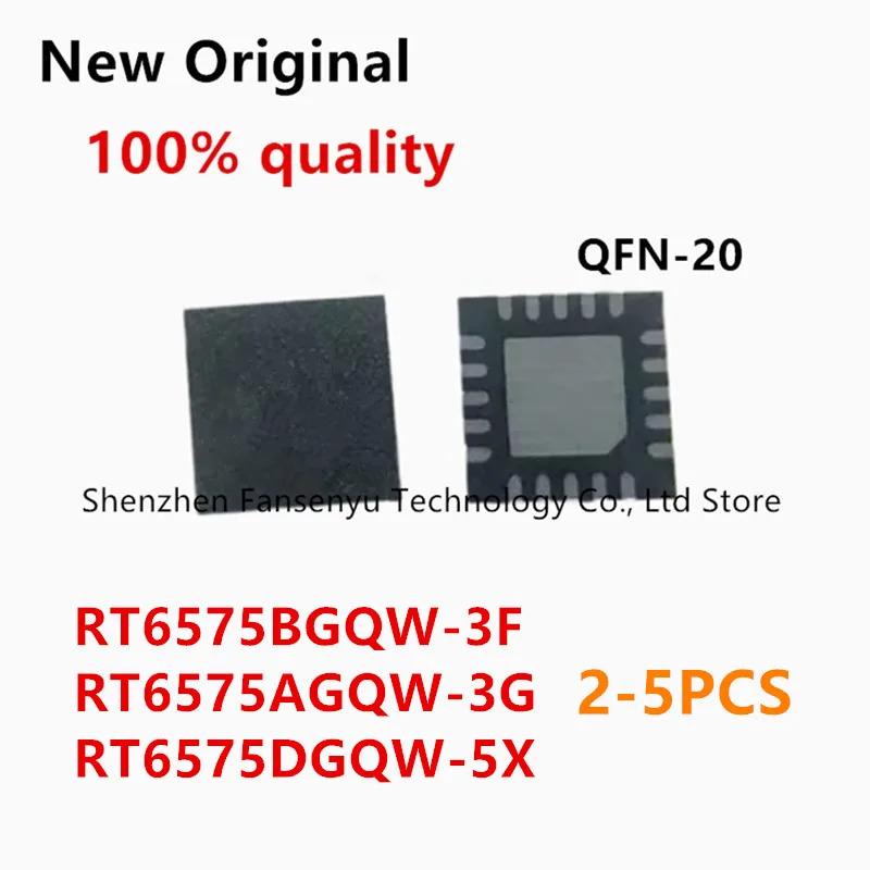 

(2-5piece) 100% New RT6575AGQW RT6575A (3G=2B 3G=.. ) RT6575BGQW RT6575B ( 3F=1D 3F=.. ) RT6575DGQW RT6575D 5X=1E 5X=.. QFN-20