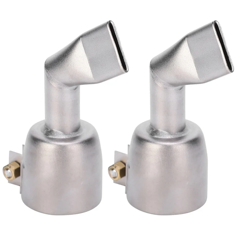 

Stainless Steel Hot Air Welding Gun Nozzle Flat 120 Degree, Plastic Weld Torch Accessories Power Tool Accessories