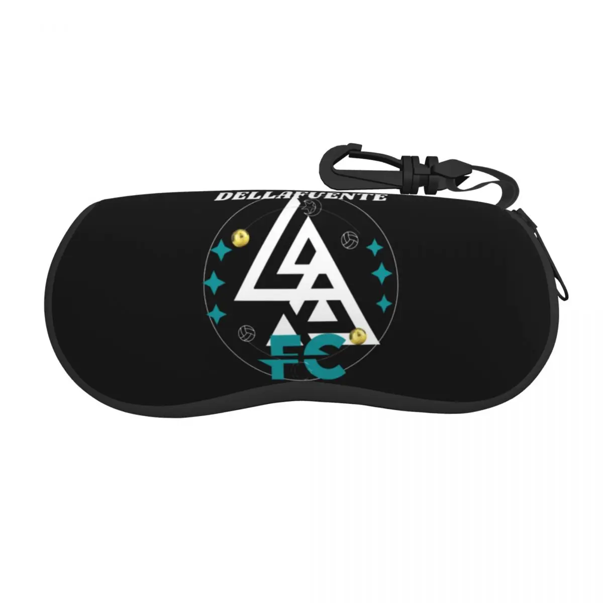 Dellafuente FC Shell Eyeglasses Protector Cases Cool Sunglass Case Spanish Rock Rapper Glasses Pouch