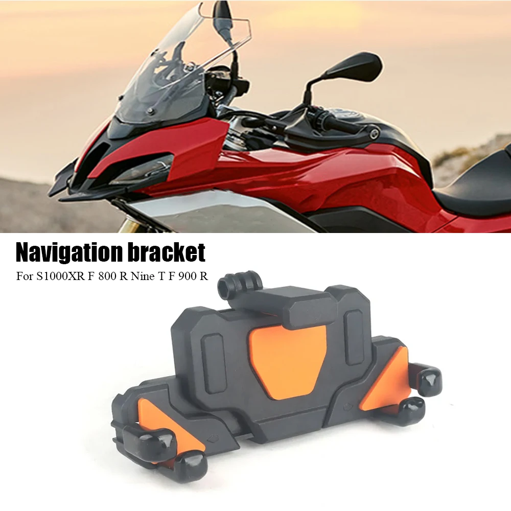 

Motorcycle Accessories Mobile Phone Bracket Support GPS Navigation Bracket For BMW R9t S1000XR F 800 R Nine T F 900 R