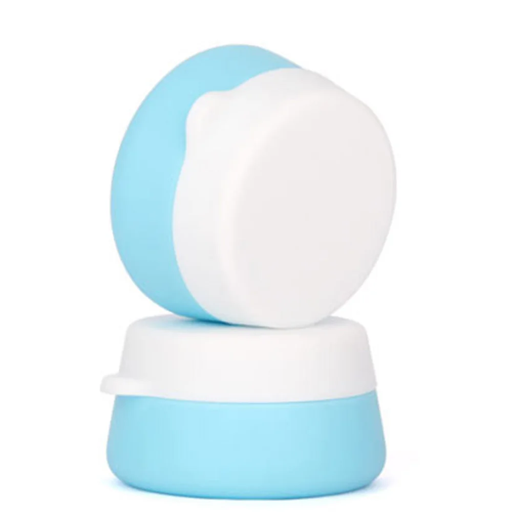 3 szt. Silikonowe pojemniki 20 ml, szczelne słoiczki na krem, idealne w podróży do przechowywania balsamów, szamponów, kremów, pudrów i przypraw.