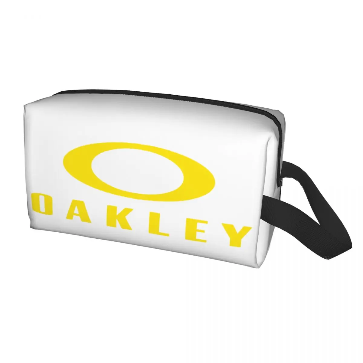 Cute Oakleys Logo Glasses Travel Toiletry Bag Women Makeup Cosmetic Organizer Beauty Storage Dopp Kit