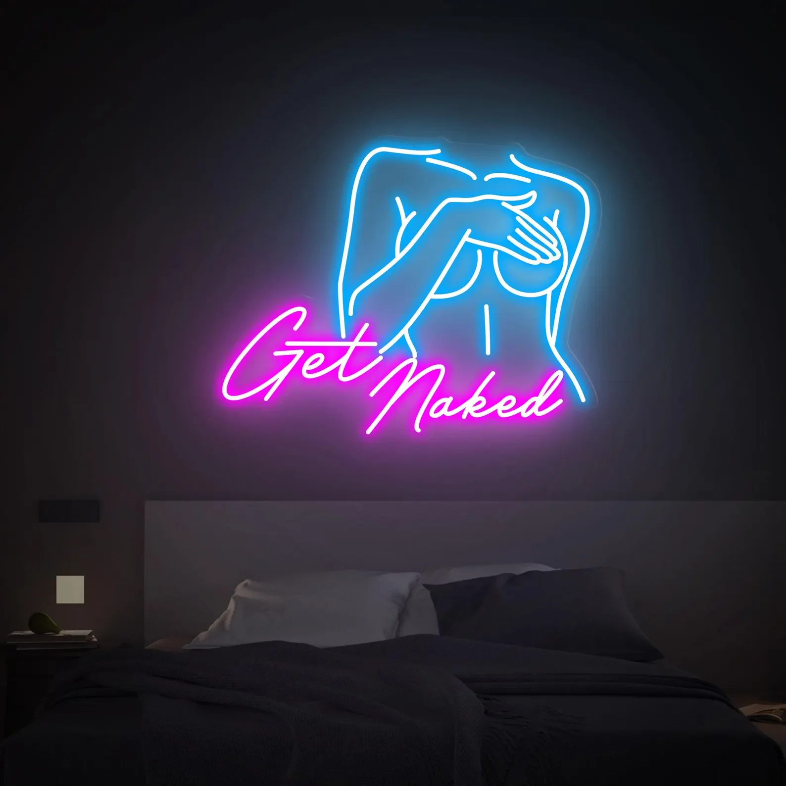 Woman Body Neon Sign, Get Snaked Neon Sign,Body Bedroom Neon Sign,Bar Neon Decor,Woman Wall Decoration,Gift for Man Cave