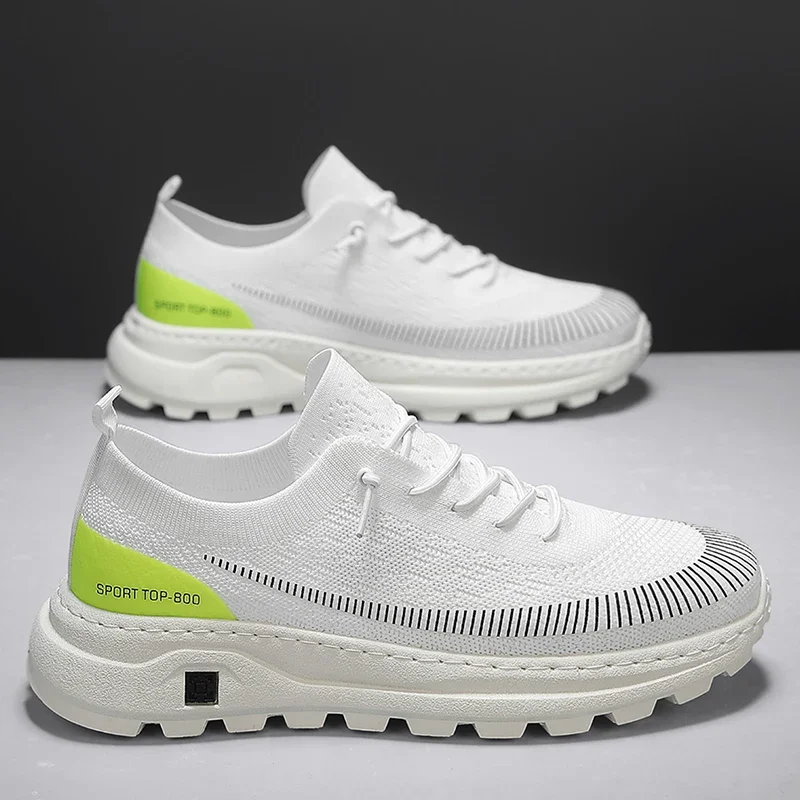 

Универсальные мужские кроссовки для отдыха, мужские легкие удобные спортивные прогулочные туфли, модные высококачественные легкие удобные прогулочные туфли