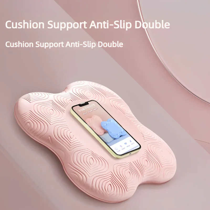 Tpe سميكة المضادة للانزلاق اليوغا الركوع وسادة واقية الركبة لينة شقة دعم انتعاش بطيء سجادة ضد الإنزلاق الصلبة الكوع 2025