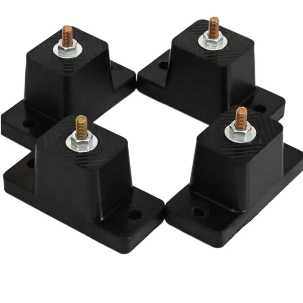 Vibration Dampening Rubber Mounts Vibration Dampers Outdoor Unit Support As Shown Condenser Pads Non-slip Base