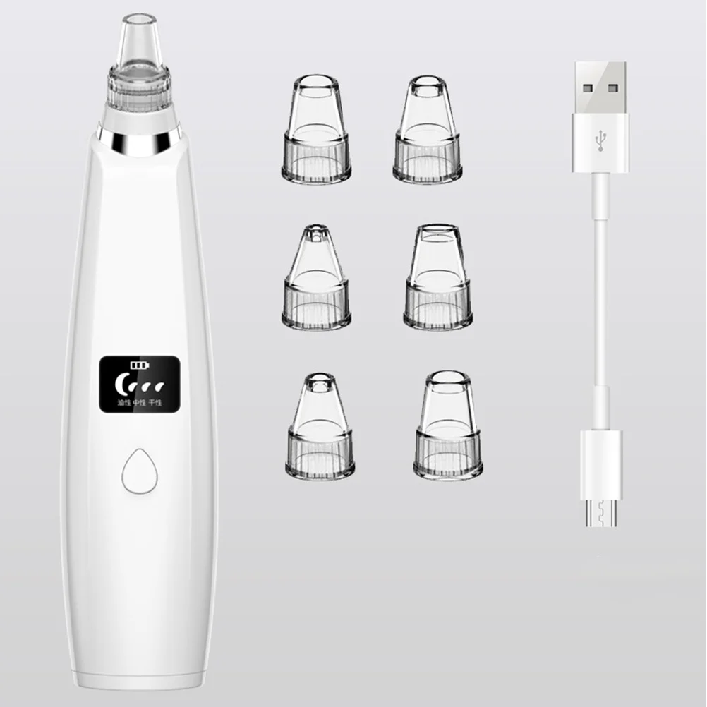 

1Pcs Electric Blackhead Suction Device Deep Clean Pores 3 Gears Adjustable Facial Beauty Instrument Portable Home Use
