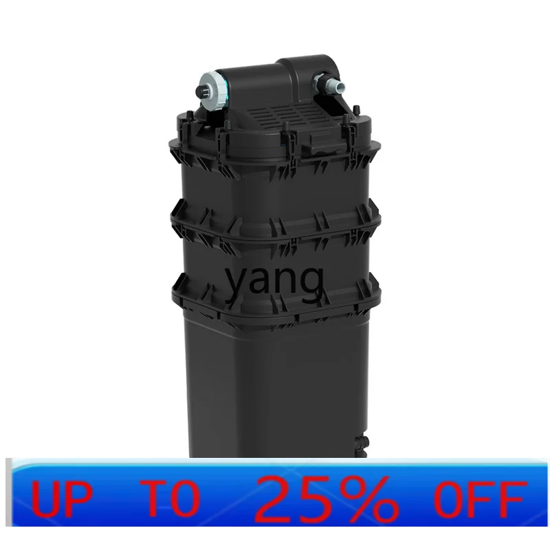YJQ Fish pond filter Water circulation system Koi pond water purification equipment Purifier
