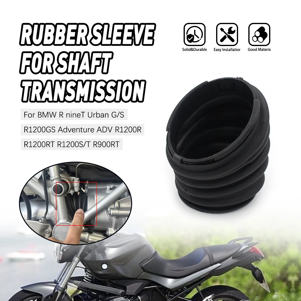 For BMW HP2 R nineT R1200GS R1200RT R900RT RnineT Urban Motorcycle Shaft Transmission Rubber Sleeve Boot