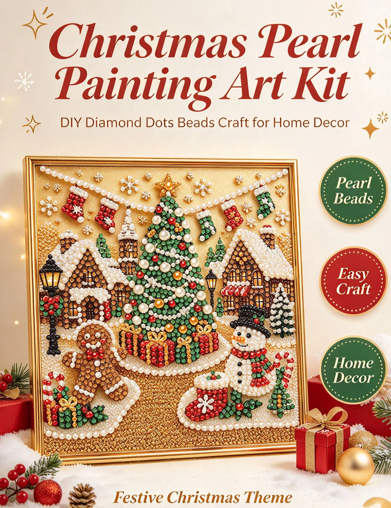 Resin Art Work - Kit per pittura con perle a