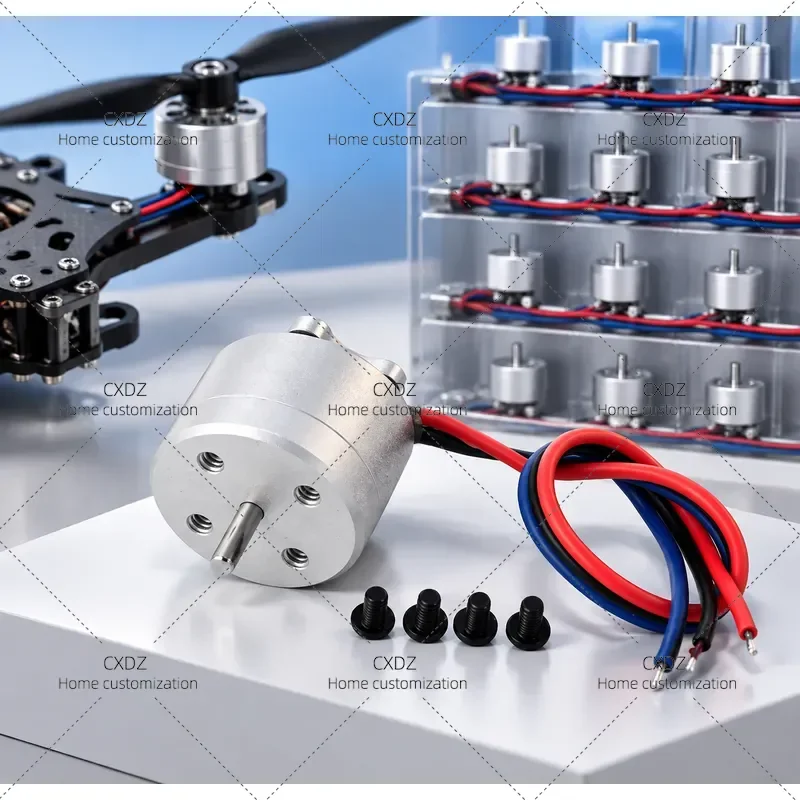 1104 4300KV Brushless Motor for Mini RC Model Aircraft High Performance Miniature Outrunner Motor for Drone Quadcopter Parts