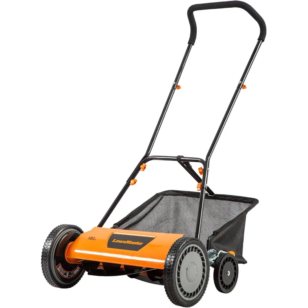 

LMRM1801 Push Reel Lawn Mower 18-Inch 5-Blade