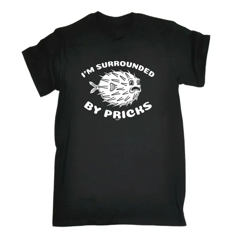 Im Surrounded By Pricks Mens Funny Novelty Top T Shirt