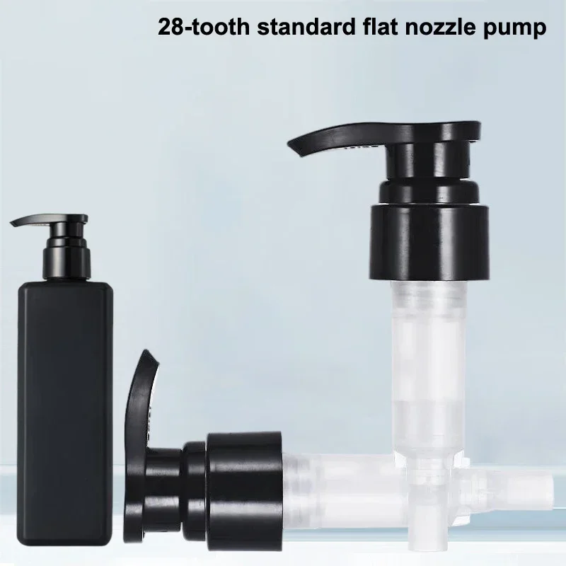 1/3개 PP 비누 펌프 액체 디스펜서 헤드 원형 푸시 타입 28 나사형 욕실 병 프레스 노즐 로션 튜브 욕실 액세서리용