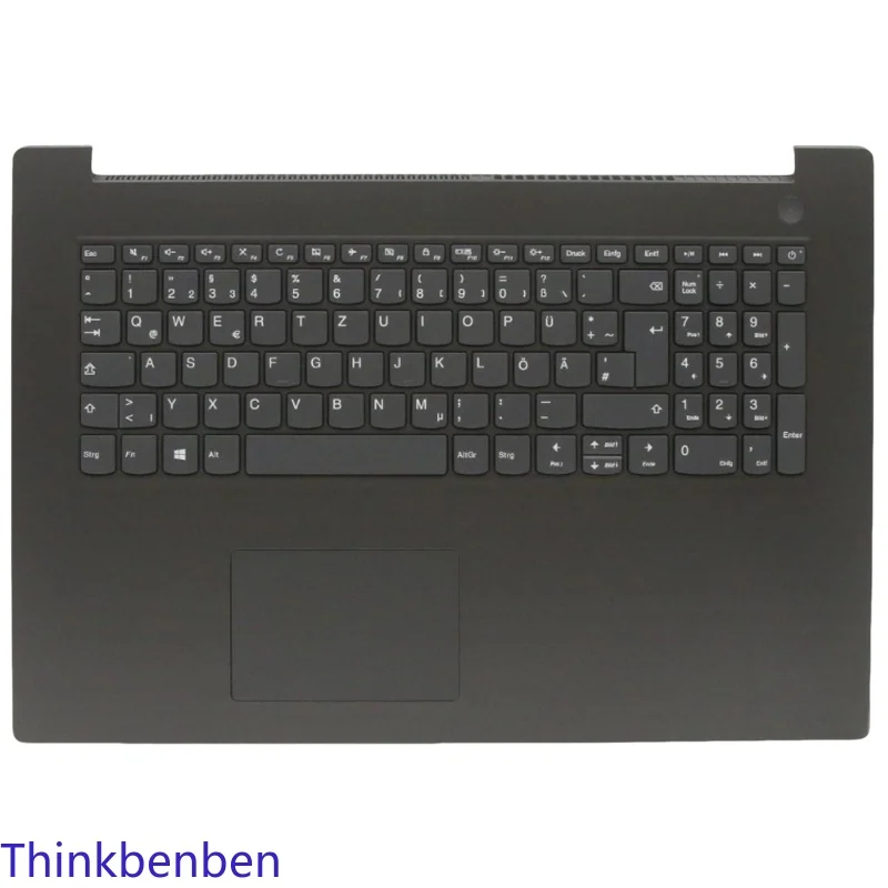 

DE German Iron Gray Keyboard Upper Case Palmrest Shell Cover For Lenovo V17 IIL 5CB0Z47750