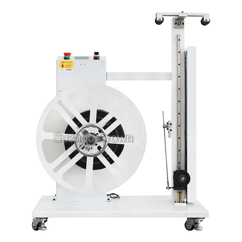 Horizontal feeding spool wire pay off  cable reel unwinding machine