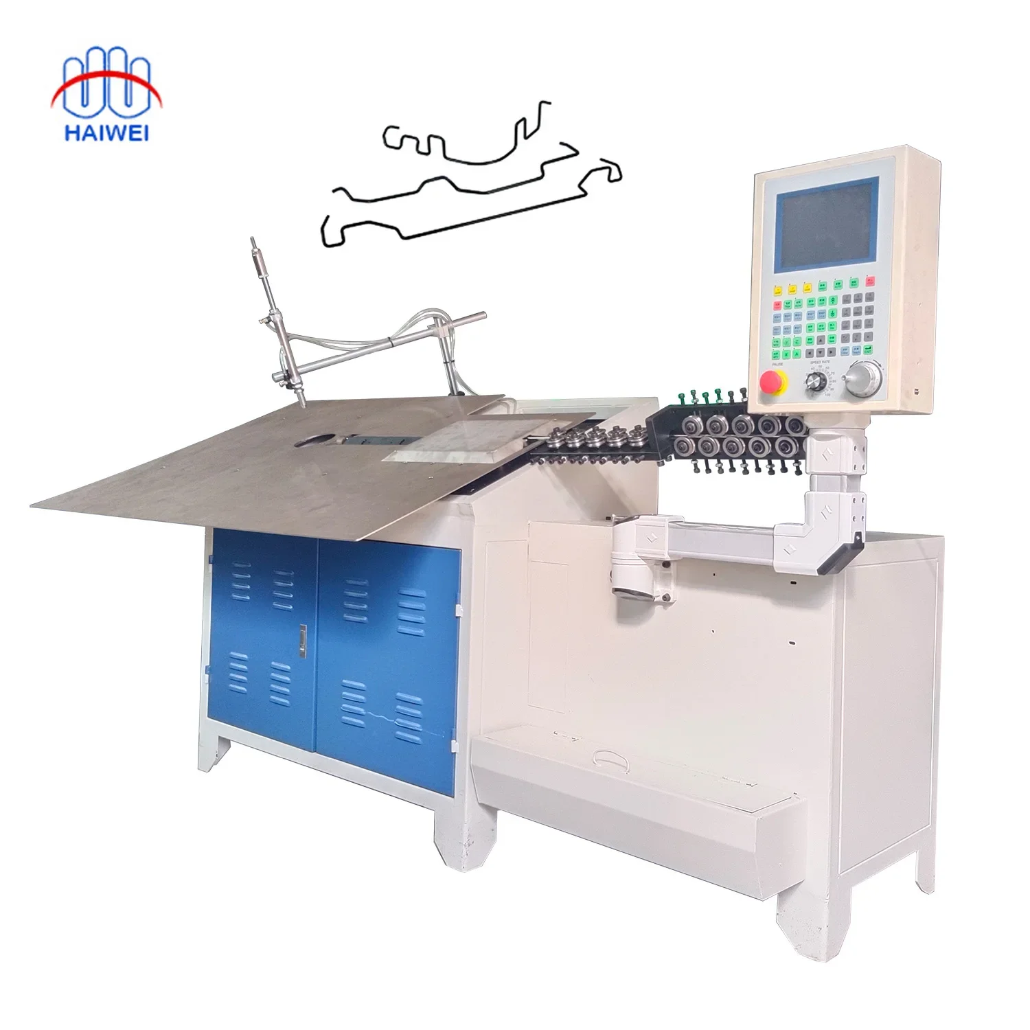 2d hanger cnc wire bending machine  bending machine for solid bar