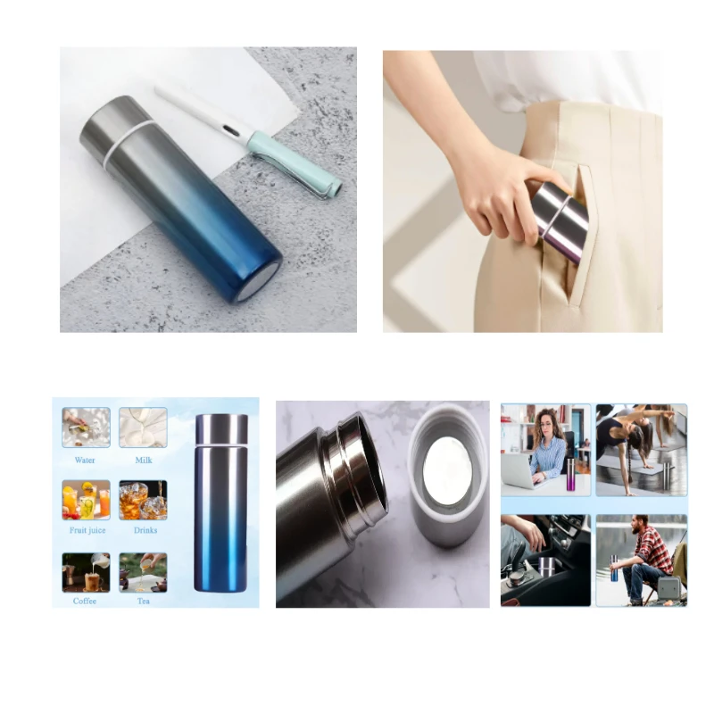 

150ml Insulated Coffee Tumbler, Stainless Steel, Keeps Beverages Hot or Cold, Can Fit in A Handbag, Ideal for Work and Travel