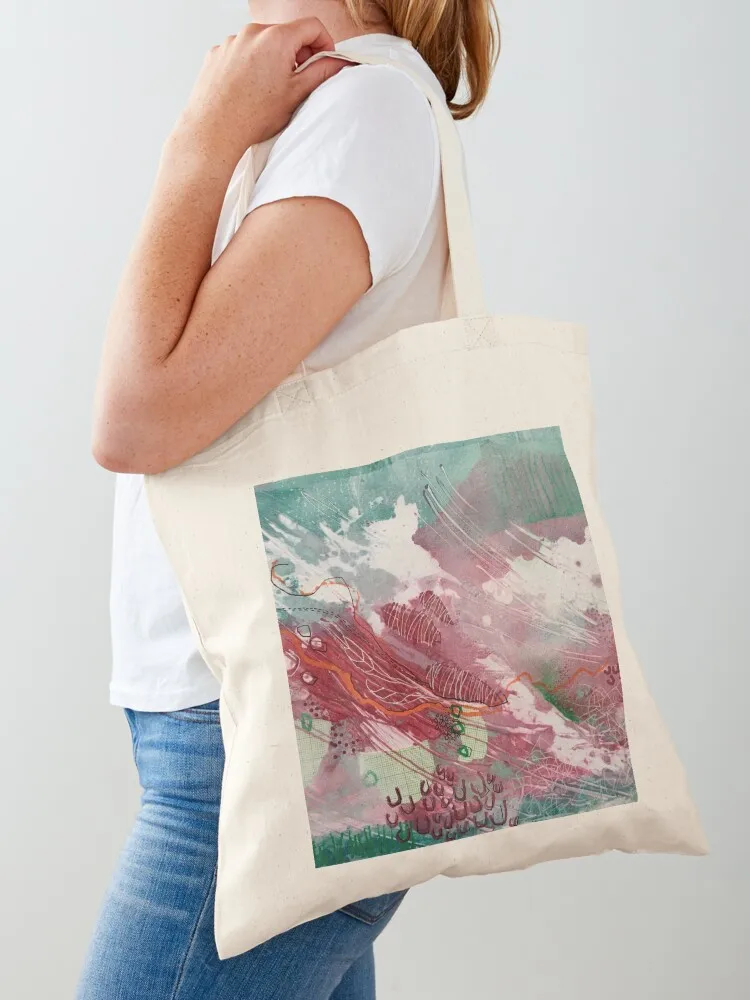 

Cherry Berry - Abstract Expressionism Tote Bag shopper bag woman tote bag woman tote bags men Cloth