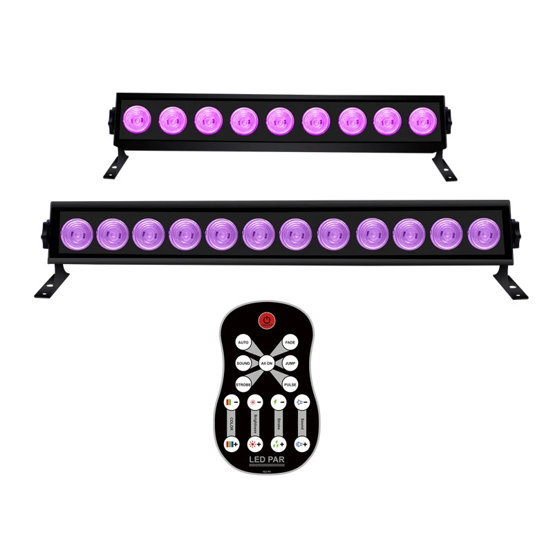 LED Stage Lighting Effect Ultra violet light Remote control DJ Disco bar Black light party Christmas Halloween Ambient Wedding