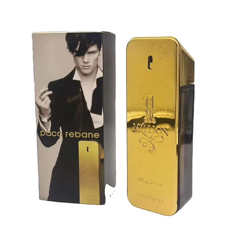 100ml Cologne Fragrance Original Million Gold Rabanne Man's Perfume Pheromone Spray Long-Lasting Body Luxury Perfume Date Gift