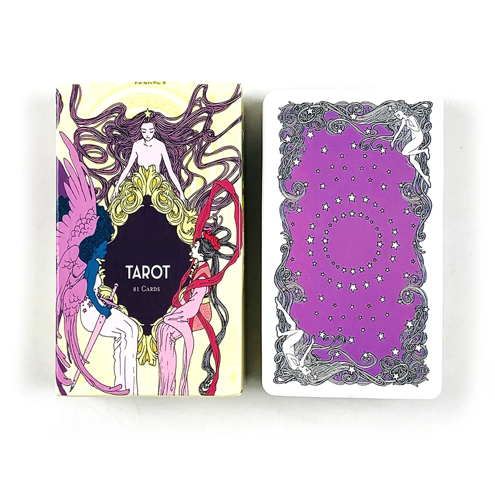 New Tarot Cards A 81 Tarot Table Deck Oracle Cards Party Playing Game Fate Divination Meditation Board Games For Women