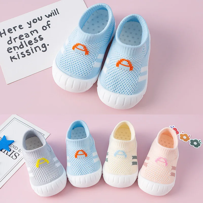 Baby Shoes Soft-soled Toddler Shoes 1-3 Years Old Children Sock Shoes Baby Indoor Shoes Spring and Fall Floor Shoes Non-slip