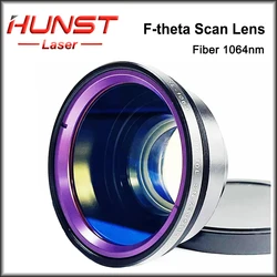 HUNST F-theta Lens 1064nm Focus Lens Laser Focal length 100-420mm Scan Field 70×70-300×300 for YAG Fiber Laser Galvo System