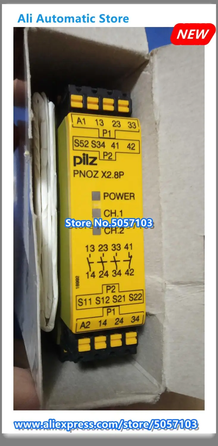 PNOZ X2.8P Serial Number 787301 New Original Safety Relay