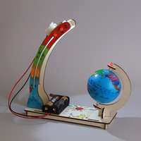 Day Night Alternation Globe Kids Science Toys DIY STEM Technological Physics Learning Kit Funny Teaching Aids Educational Toys