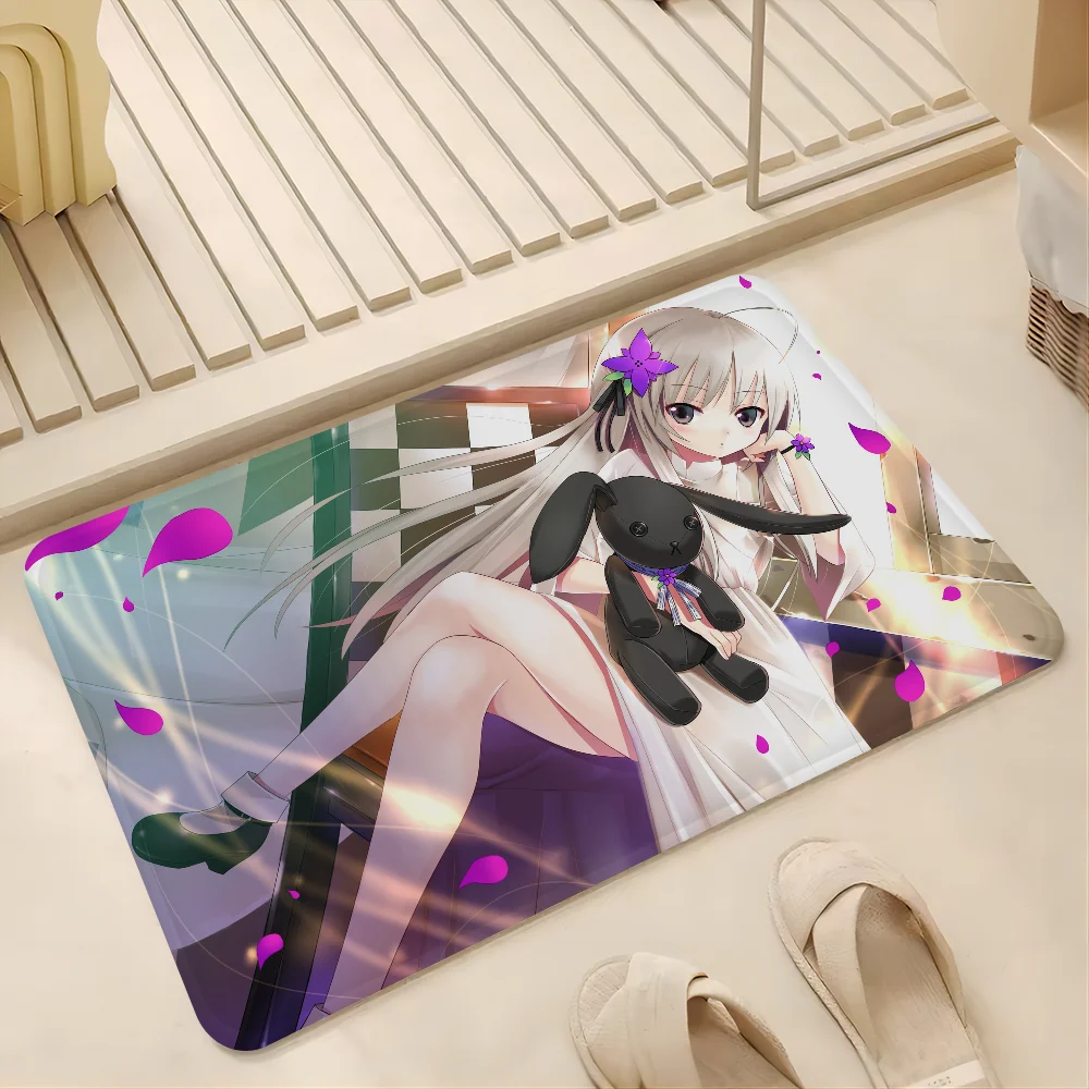 Yosuga no Sora Room Mats Cheaper Anti-slip Modern Living Room Balcony Printed Welcome Rug