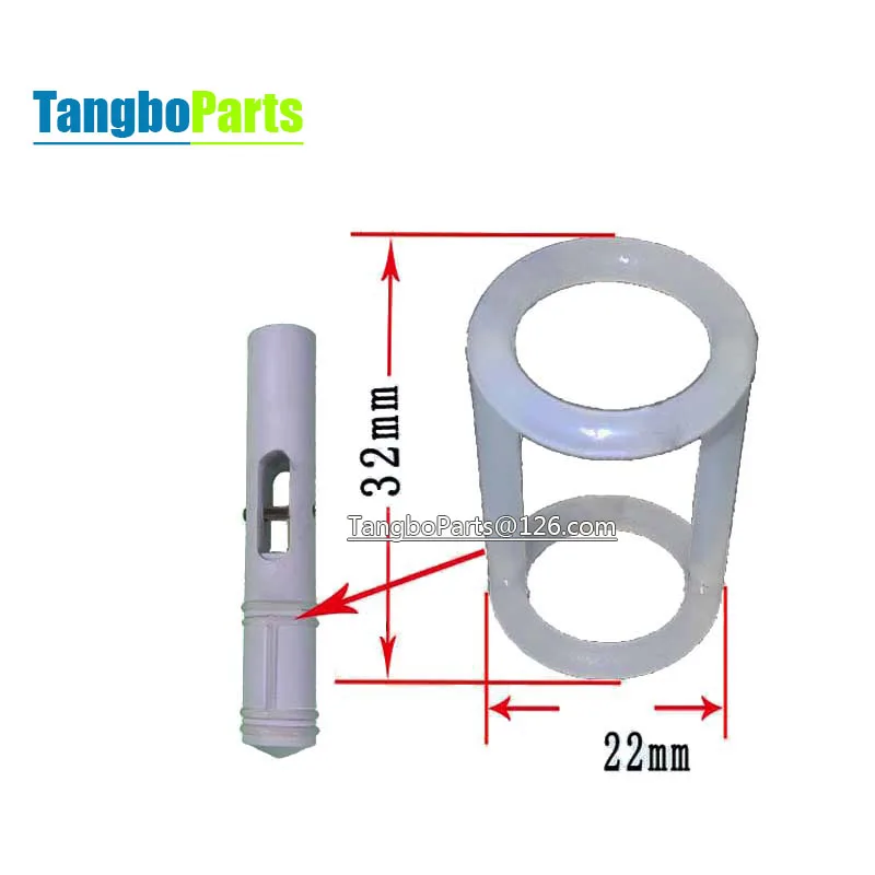 Ice Cream Machine Parts H Type Sleeve Gasket Discharge Valve Stamps Rubber Ring Seal Set For Lecon XUEQI Ice Cream Machine