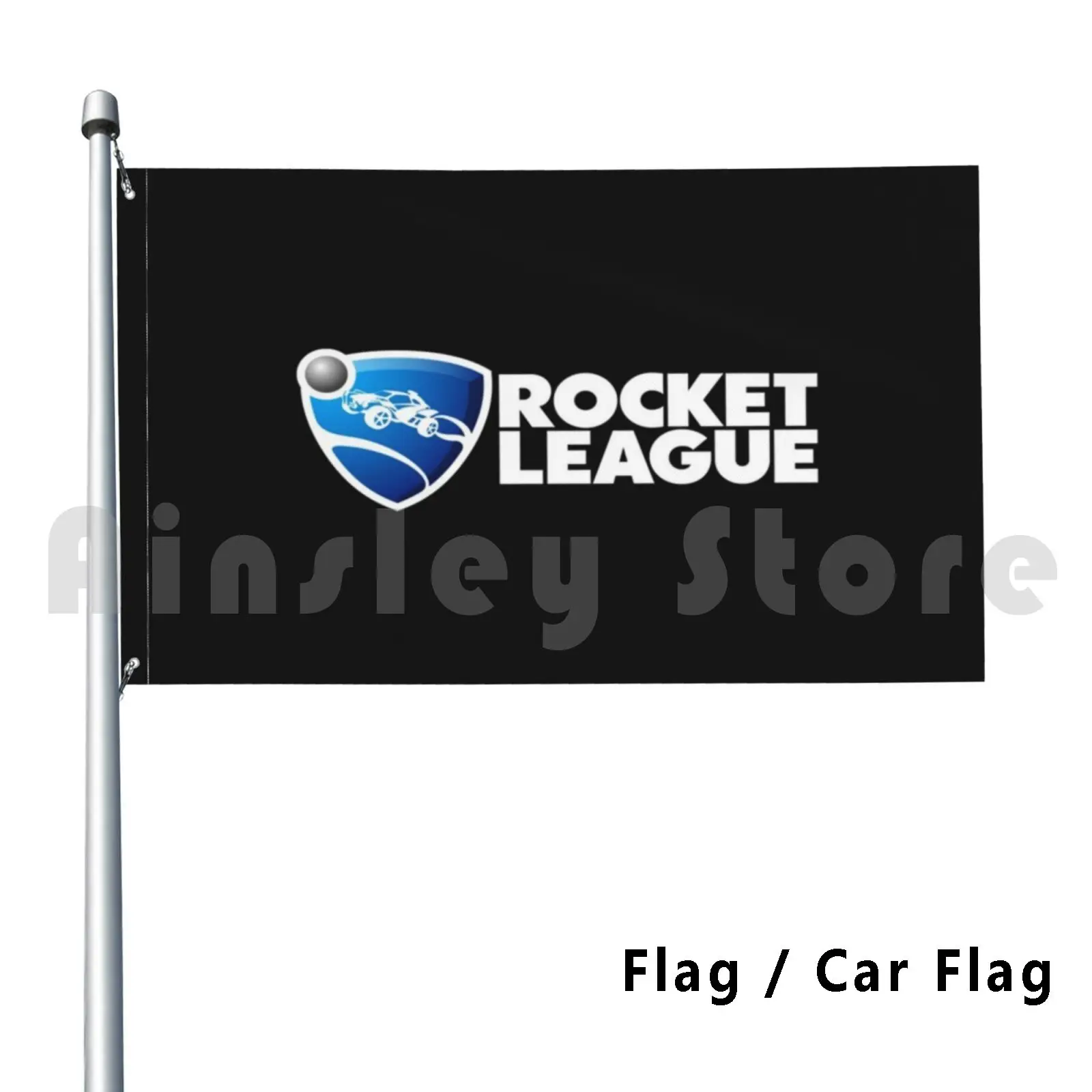 Rocket League Text Outdoor Decor Flag Car Flag Division Up Rl Rlcs Musty Amustycow Rocket Soccer Rocket League Rocket